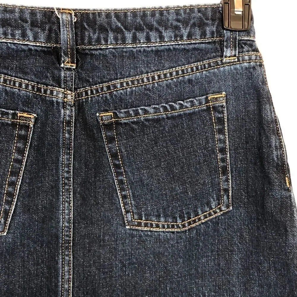 Urban Outfitters BDG Blue Pelmet Mini Skirt Small